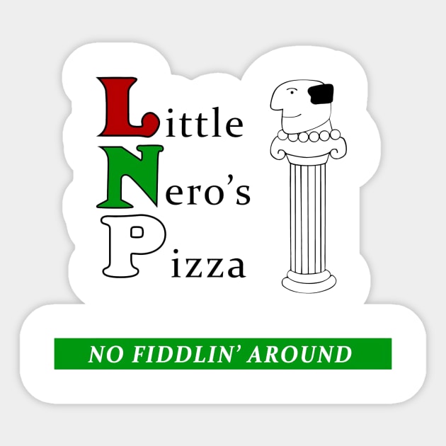 Little Nero's Pizza Sticker by stewardcolin34